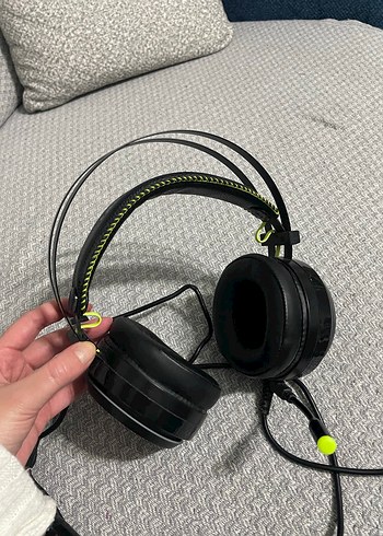 Siyah Kablolu Oyuncu Kulaklığı - Görsel 4