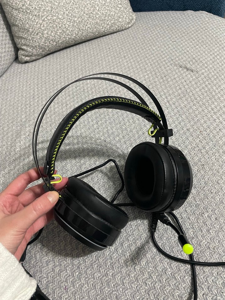 Siyah Kablolu Oyuncu Kulaklığı - Görsel 4