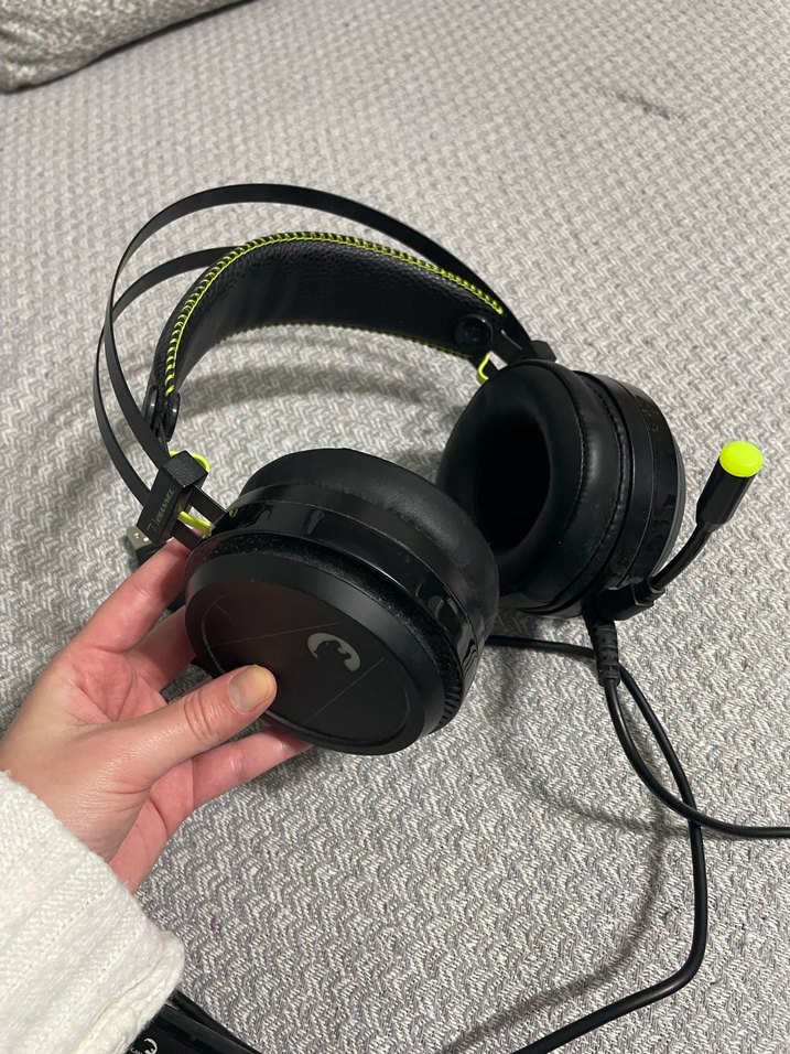 Siyah Kablolu Oyuncu Kulaklığı - Görsel 5