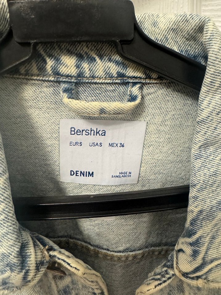 Bol Kesim Denim Ceket - Görsel 2