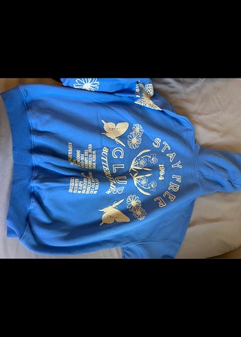 Baskılı Kadın Sweatshirt - Görsel 2