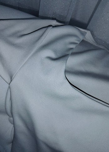 Düz Beyaz Kısa Kollu Basic Body hamile değil kategori yazıyor - Görsel 2