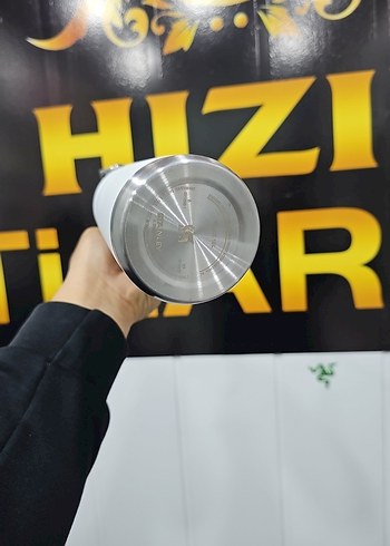 Stanley Gri Saplı Beyaz Termos - Görsel 3