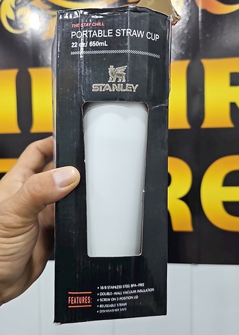 Stanley Gri Saplı Beyaz Termos - Görsel 5