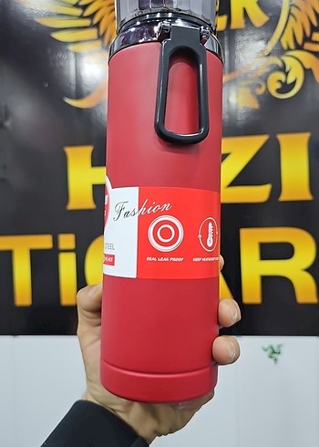 Kırmızı Termos çaydan - Görsel 3