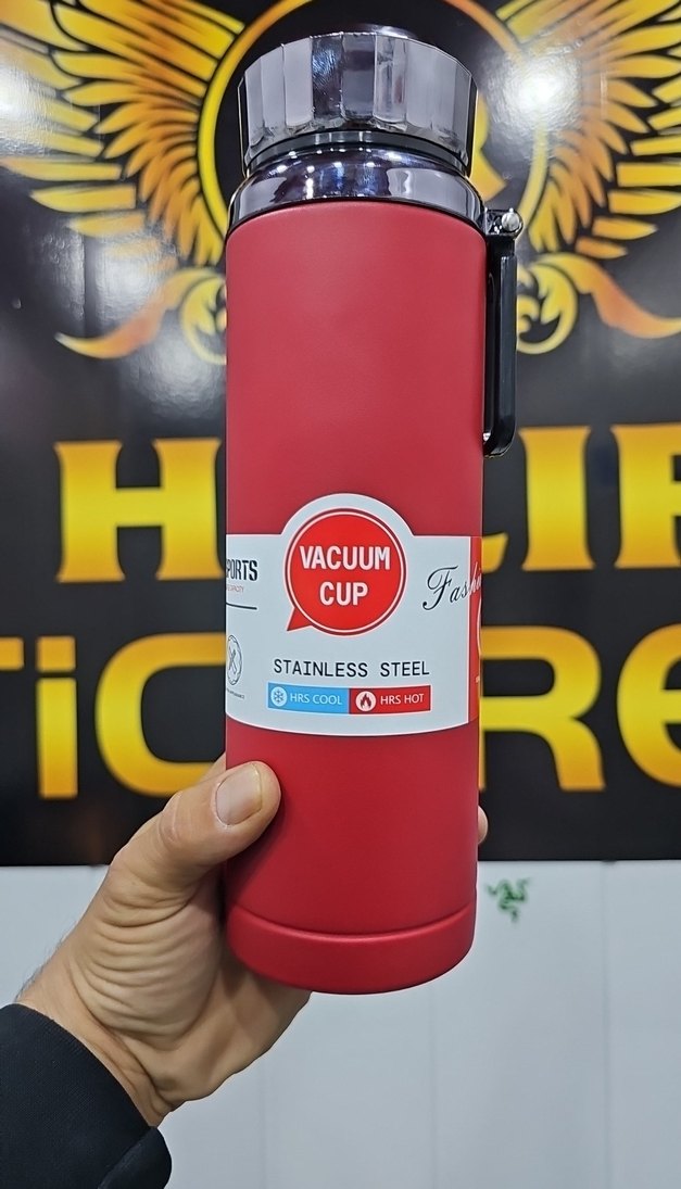 Kırmızı  Termos çaydan - Görsel 2