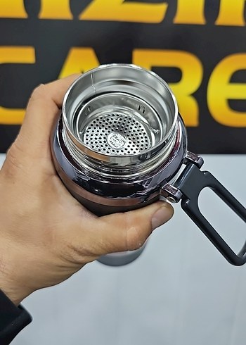 Siyah Renkli Vacuum Sports Termos - Görsel 4