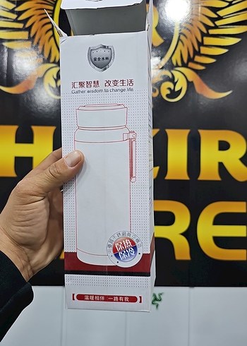 Siyah Renkli Vacuum Sports Termos - Görsel 5