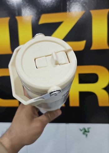 Beyaz Termos Şişesi - Görsel 2