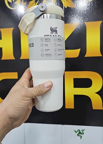 Beyaz Termos Şişesi - Görsel 4