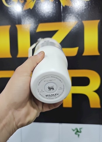 Beyaz Termos Şişesi - Görsel 3