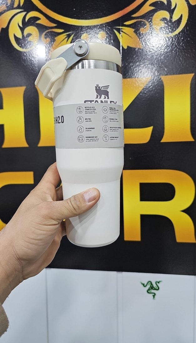 Beyaz Termos Şişesi - Görsel 4