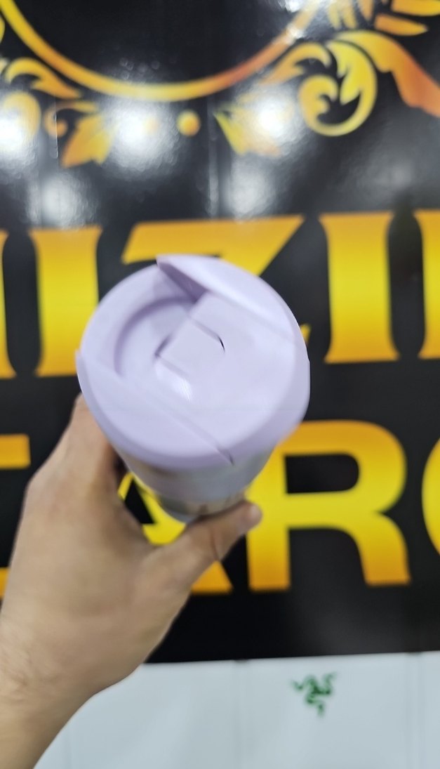 Pastel Mor  Termos Şişe 470 ml - Görsel 3