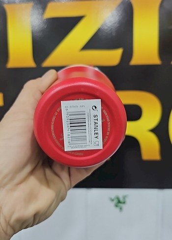 Stanley Flip Straw Termos Bardak Kırmızı - Görsel 2