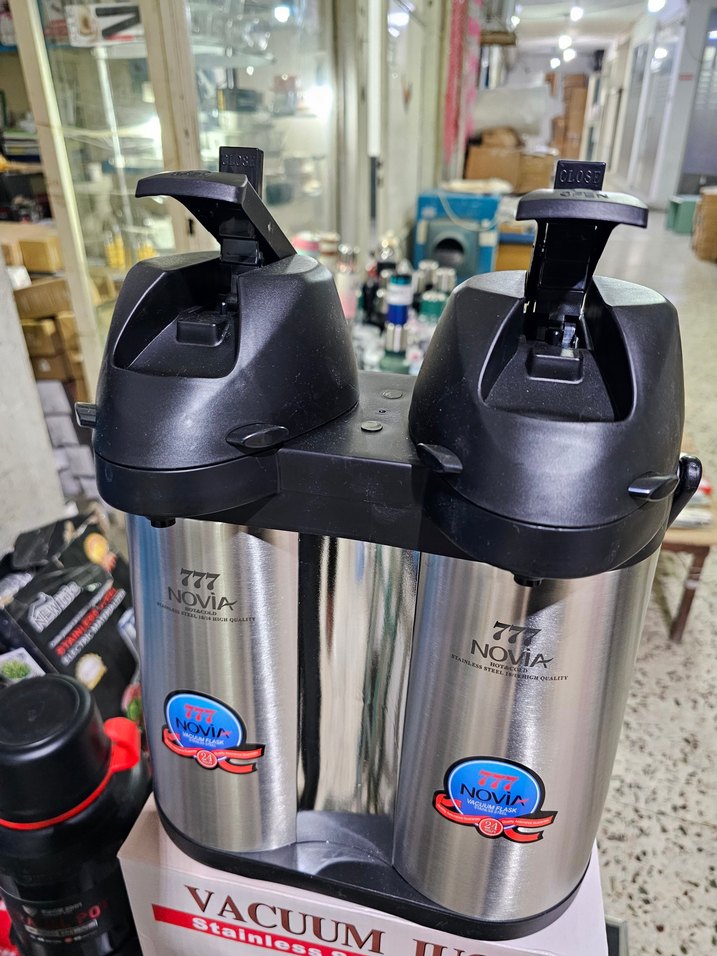 Paslanmaz Çelik Vakum Termos Seti 3.8 lt - Görsel 5