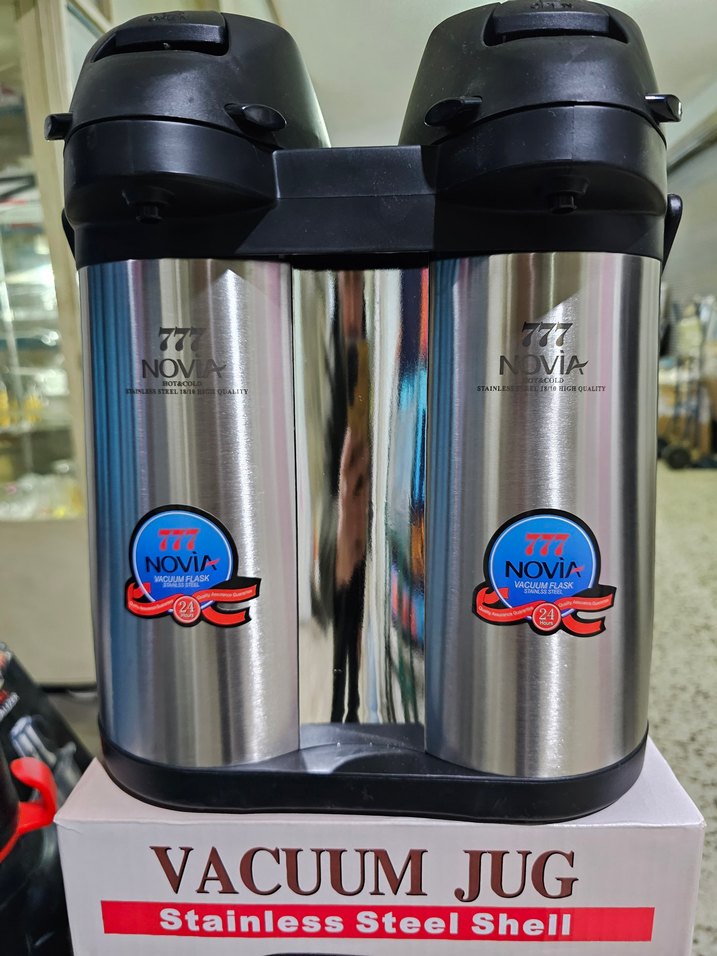 Paslanmaz Çelik Vakum Termos Seti 3.8 lt - Görsel 3