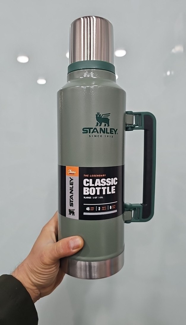 Khaki Renkli Termos 1.9 - Görsel 3