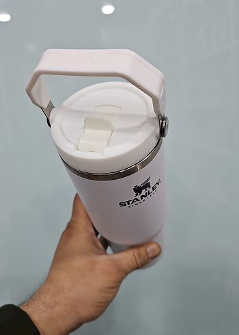 Beyaz Stanley Çocuk Termosu - Görsel 3