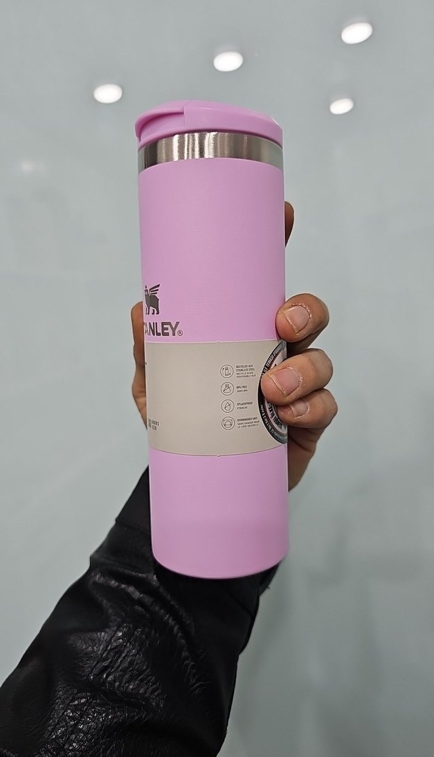 Stanley Pembe Çocuk Termos Şişesi - Görsel 4