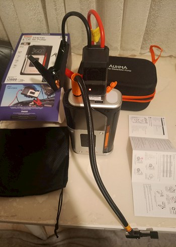 AUHMA 1200A Araç Akü Takviye ve Hava Pompası - Görsel 5