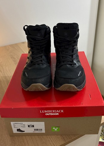 Lumberjack Siyah Bağcıklı Erkek Outdoor Ayakkabı - Görsel 3