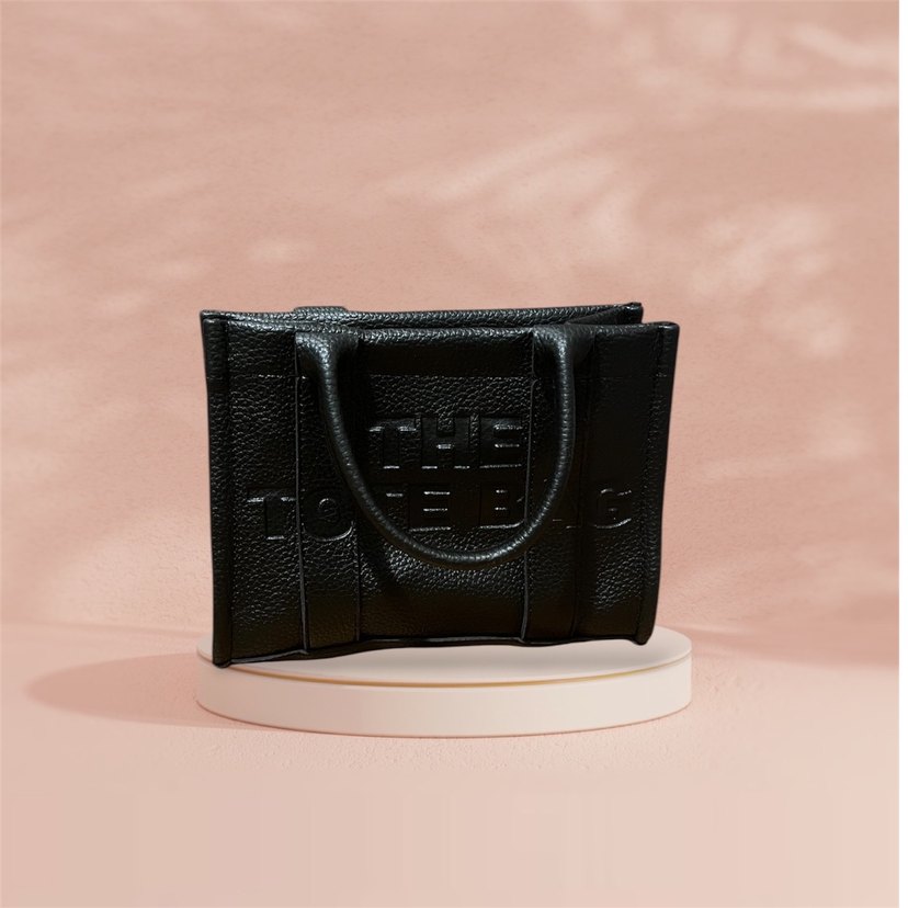 Siyah Deri Kadın Omuz Çantası - Görsel 2