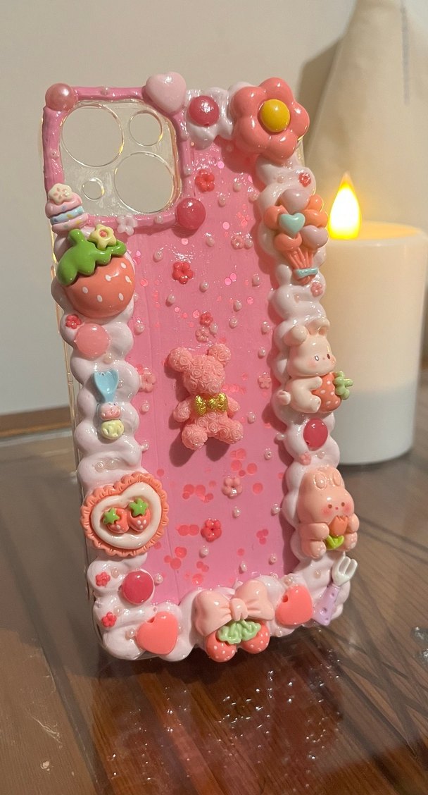 İPhone 13 Krema Desenli Bohem Telefon Kılıfı - Görsel 2