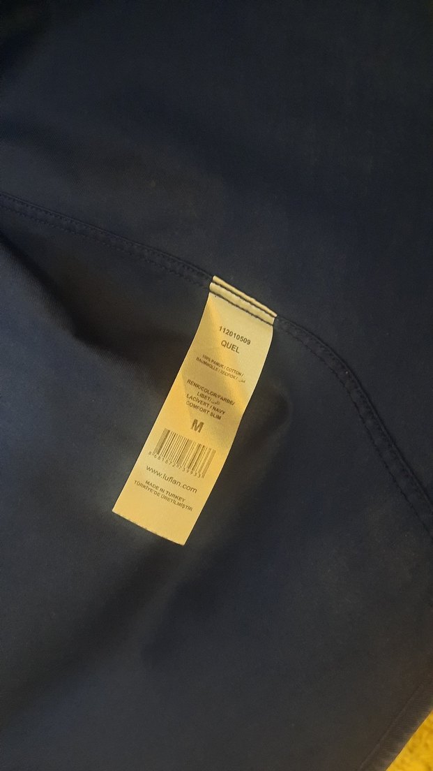 Lufian Lacivert Denim Erkek Gömlek - Görsel 3