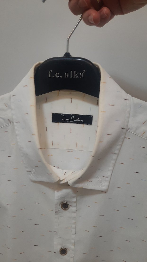 Pamuk Beyaz Uzun Kollu Erkek Gömlek - Görsel 3