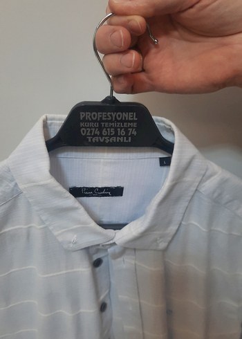 Mavi erkek gömlek - Görsel 2