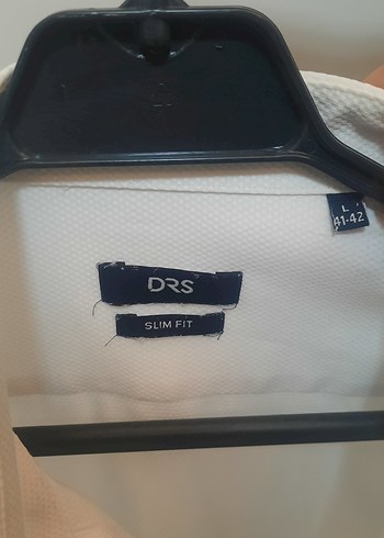 Düğmeli Beyaz Erkek Gömlek - Görsel 3