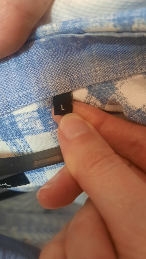 Erkek Ekoseli Mavi Gri Gömlek - Görsel 2