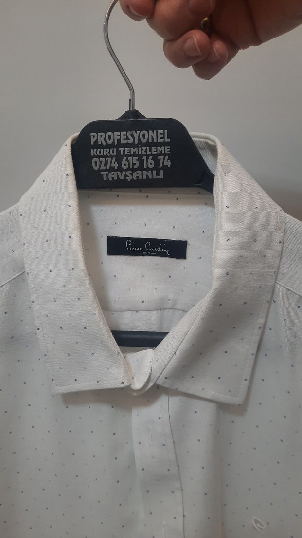Beyaz Uzun Kollu Erkek Gömlek - Görsel 2