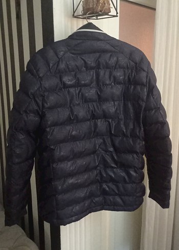 Siyah Erkek Mont - Görsel 4