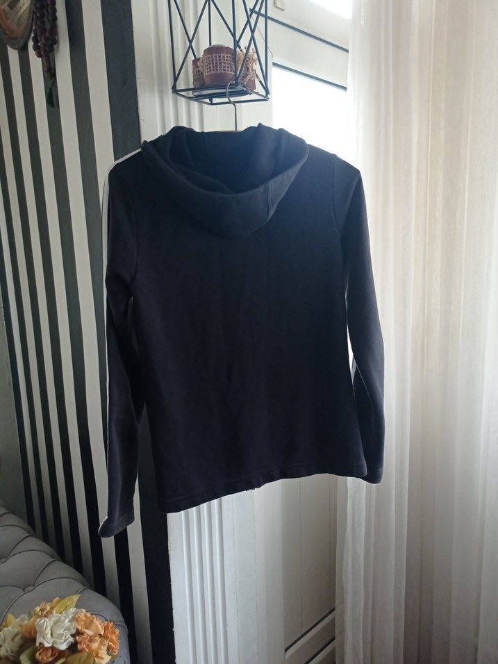 Erkek Siyah Adidas Hırka - Görsel 2