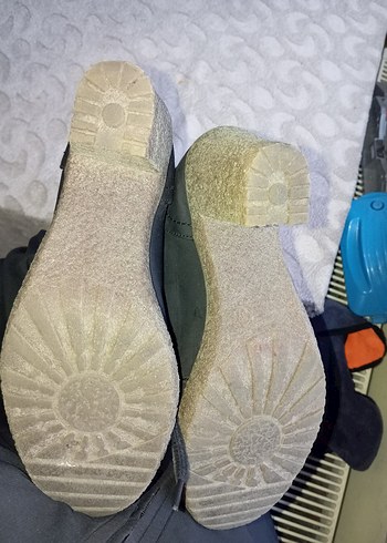 Siyah Deri Kadın Dolgu Topuklu Bot - Görsel 4