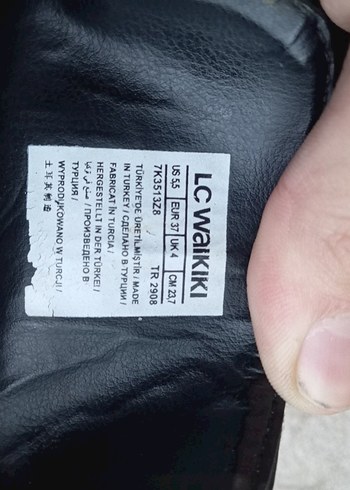 Siyah Deri Kadın Dolgu Topuklu Bot - Görsel 9