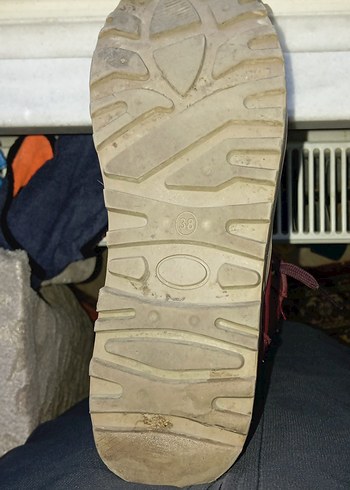 Bordo Kürklü Kız Çocuk Süet Bot - Görsel 4