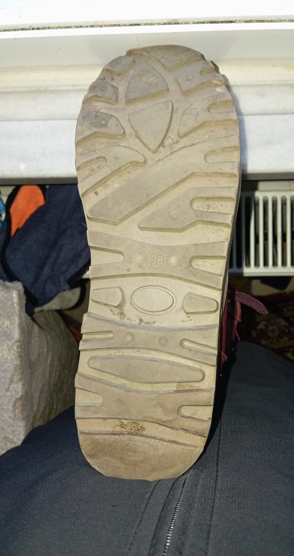 Bordo Kürklü Kız Çocuk Süet Bot - Görsel 4