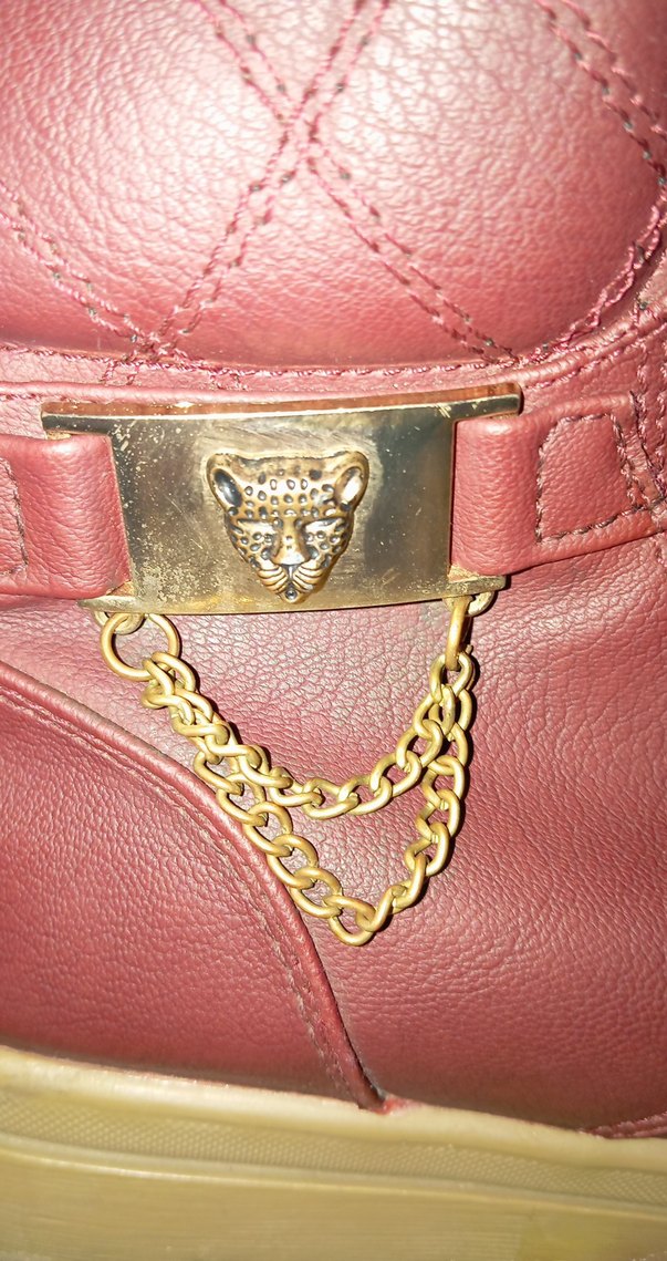 Bordo Kürklü Kız Çocuk Süet Bot - Görsel 3