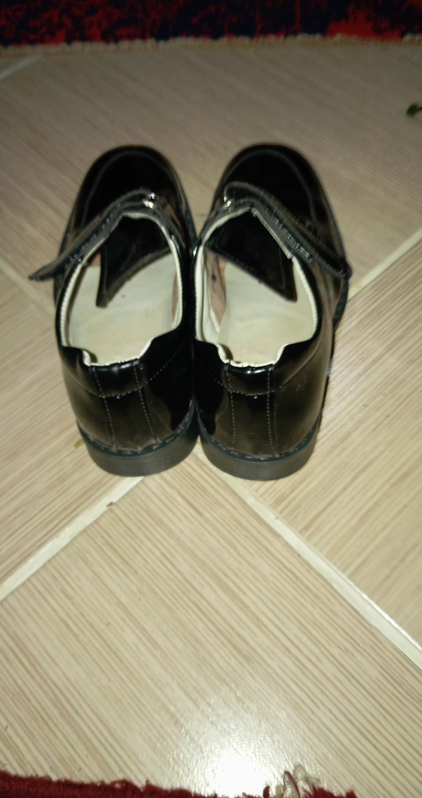 Tokalı Siyah Erkek Çocuk Özel Ayakkabı - Görsel 2