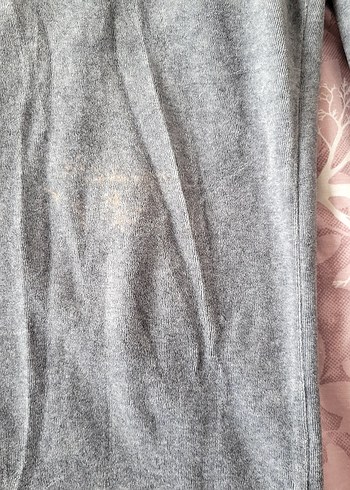 vintage y2k Gri Kadın Sıcak ve Rahat Sweatpant - Görsel 3