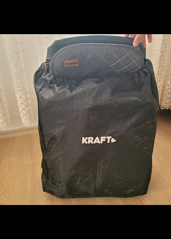 KRAFT Gri Bebek Arabası - Görsel 5