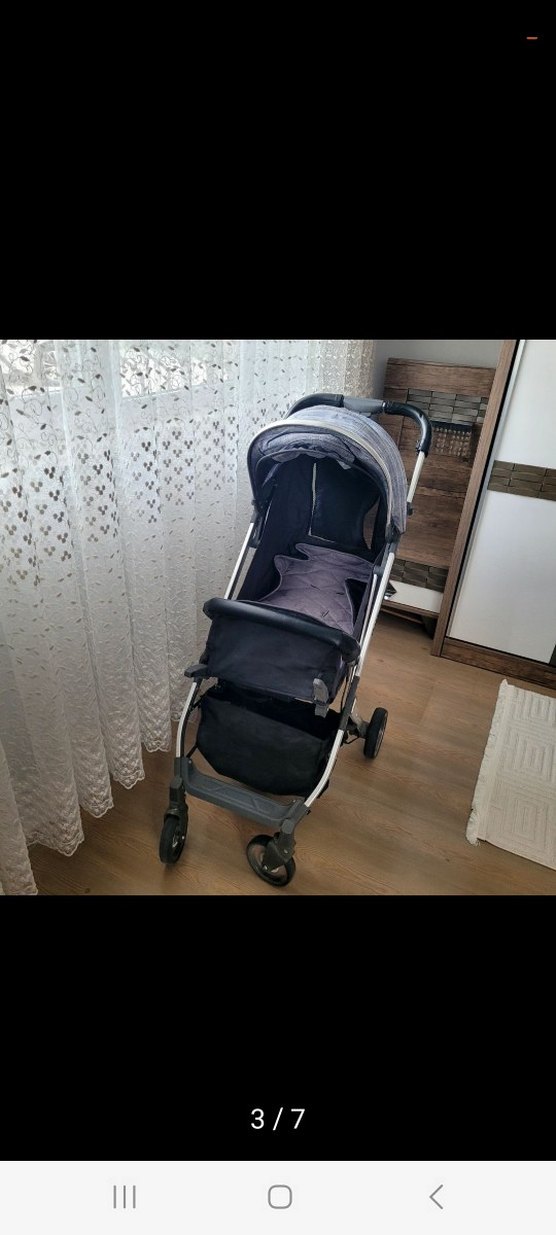 KRAFT Gri Bebek Arabası - Görsel 3