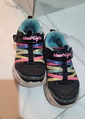 Skechers Renkli Kız Çocuk Işıklı Spor Ayakkabı - Görsel 5