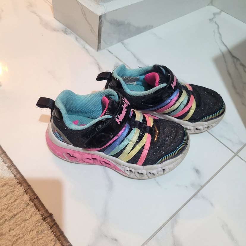 Skechers Renkli Kız Çocuk Işıklı Spor Ayakkabı - Görsel 4