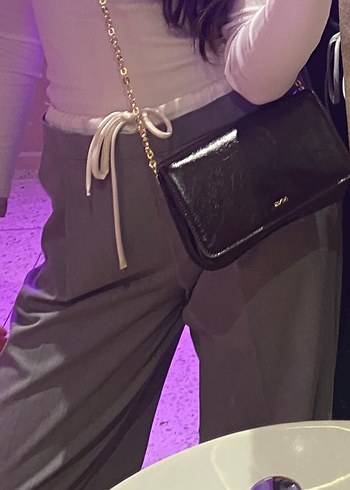 Zara çift belli kumaş pantolon - Görsel 3