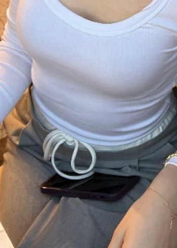 Zara çift belli kumaş pantolon - Görsel 4