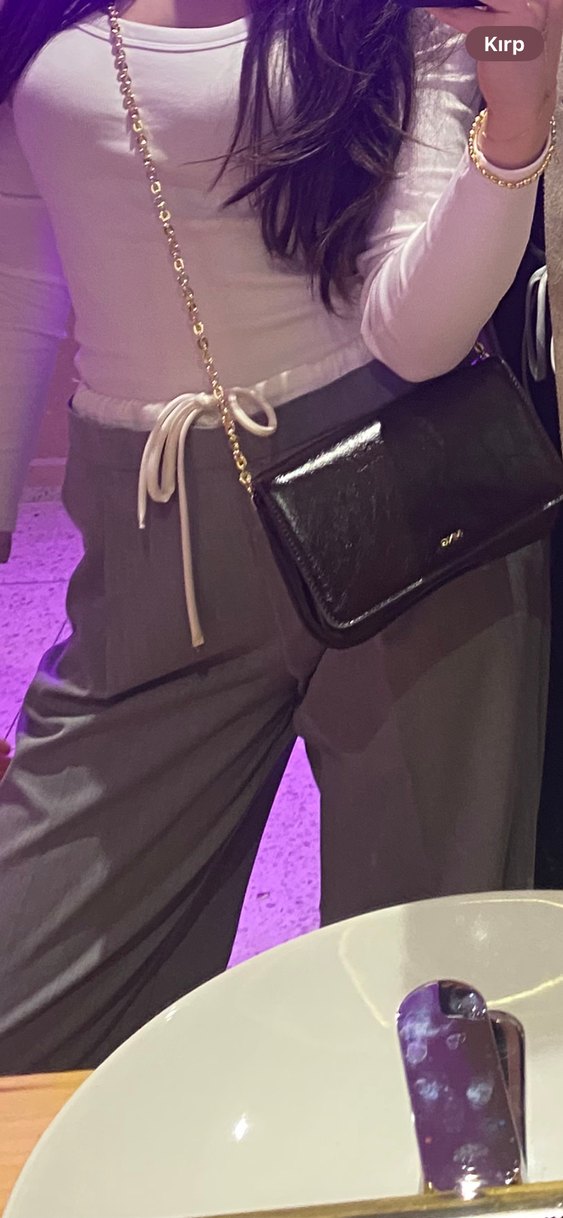 Zara çift belli kumaş pantolon - Görsel 3