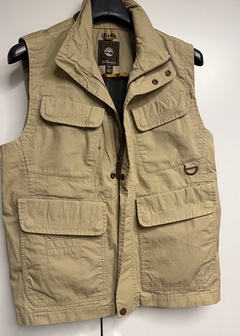 Timberland Bej Kargo Yelek